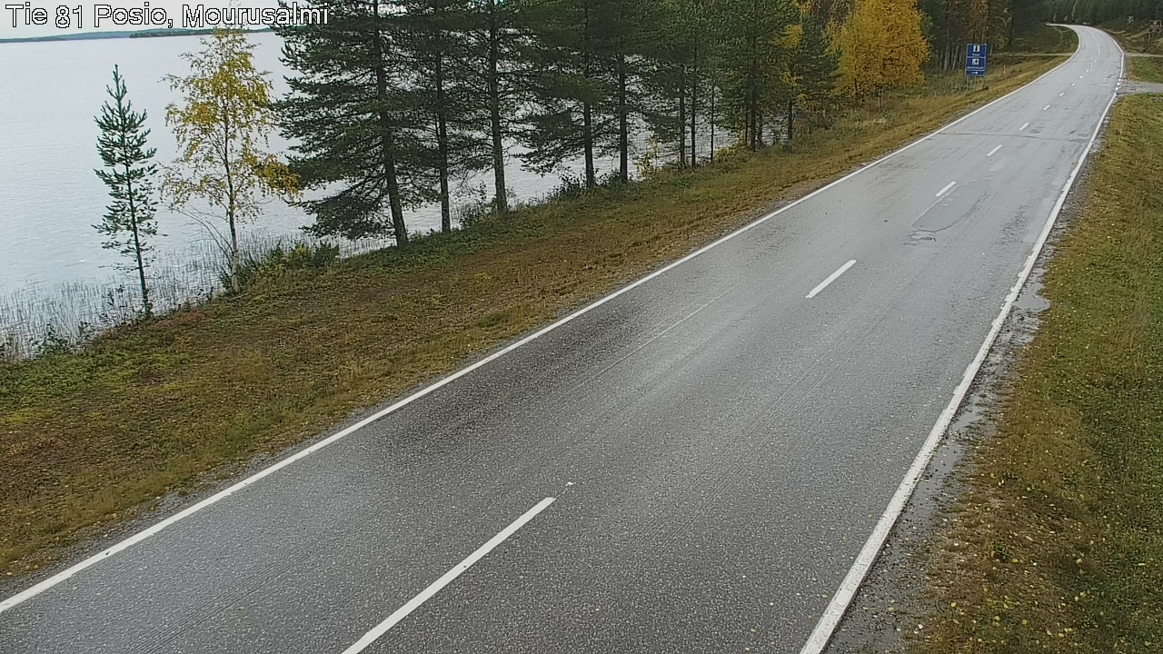 Weather Camera Image Väg 81 Posio, Mourusalmi, Posio, Lappi