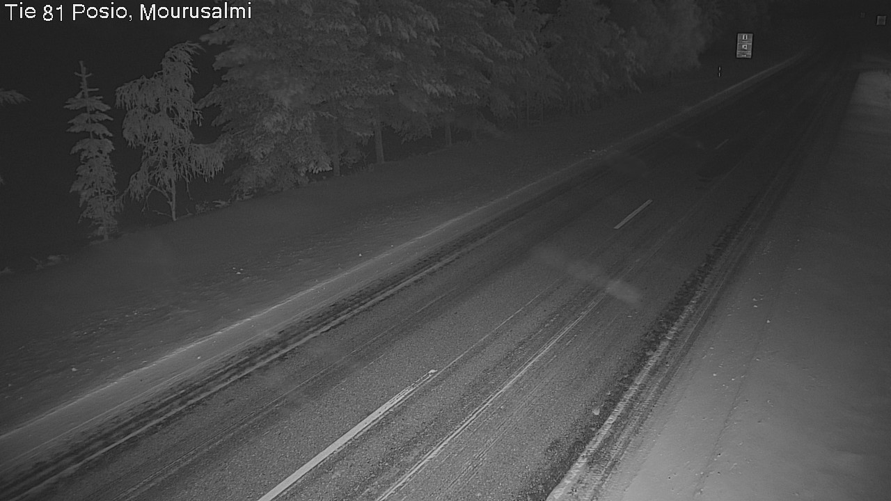 Kelikamerat Kuva Tie 81 Posio, Mourusalmi, Posio, Lappi