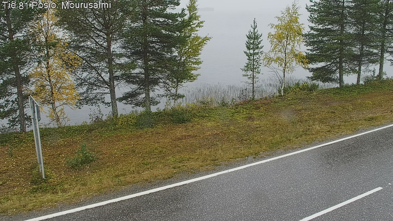 Kelikamerat Kuva Tie 81 Posio, Mourusalmi, Posio, Lappi