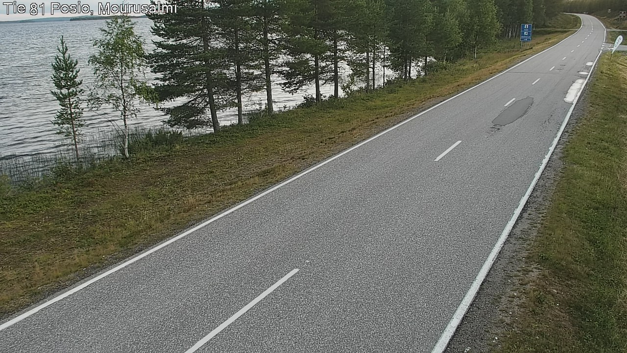 Kelikamerat Kuva Tie 81 Posio, Mourusalmi, Posio, Lappi