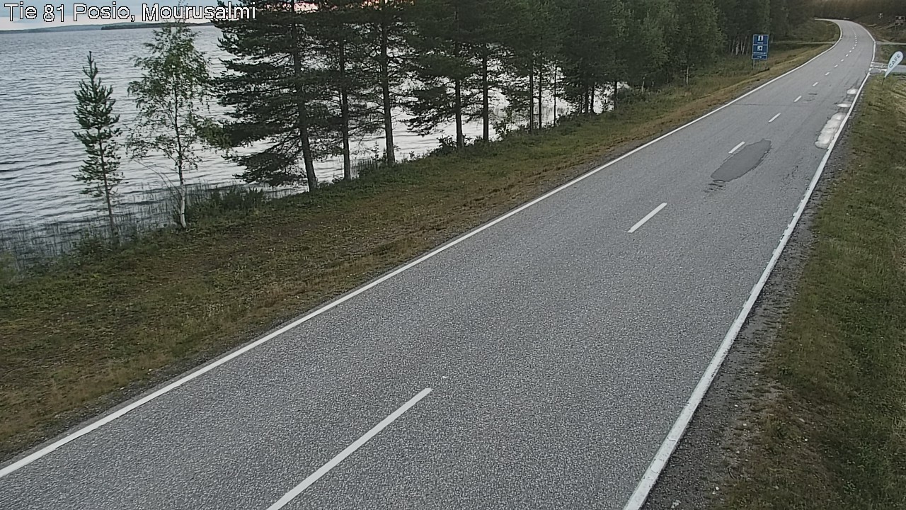 Kelikamerat Kuva Tie 81 Posio, Mourusalmi, Posio, Lappi
