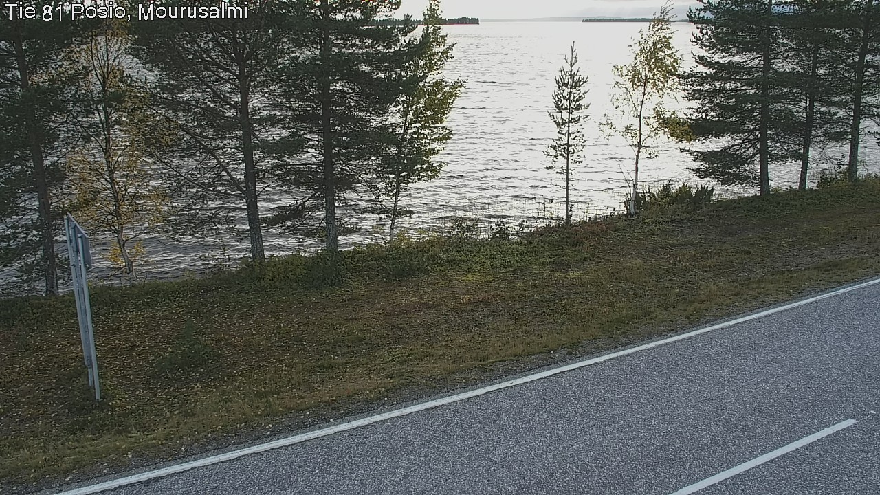 Kelikamerat Kuva Tie 81 Posio, Mourusalmi, Posio, Lappi