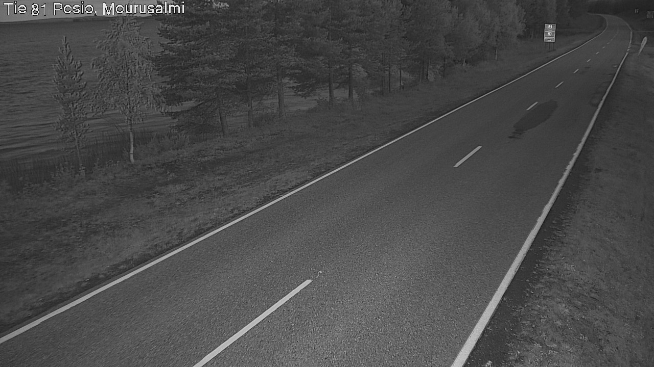 Kelikamerat Kuva Tie 81 Posio, Mourusalmi, Posio, Lappi