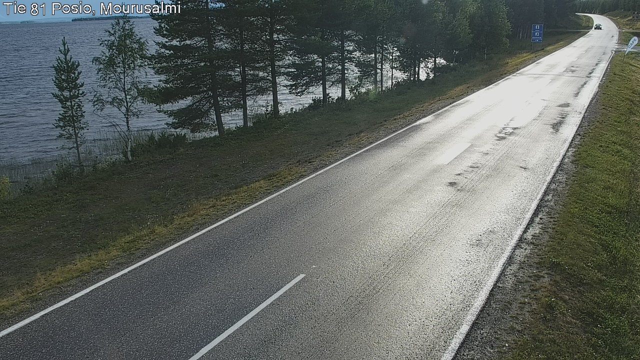 Kelikamerat Kuva Tie 81 Posio, Mourusalmi, Posio, Lappi