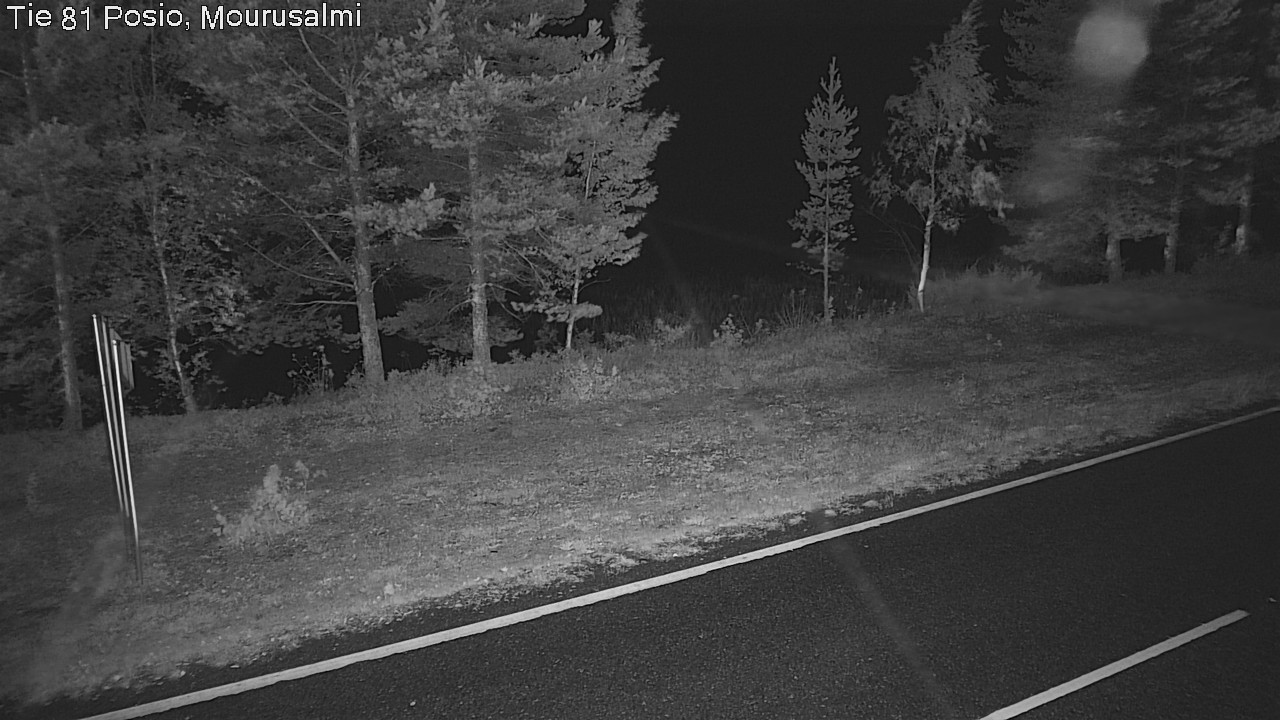Kelikamerat Kuva Tie 81 Posio, Mourusalmi, Posio, Lappi