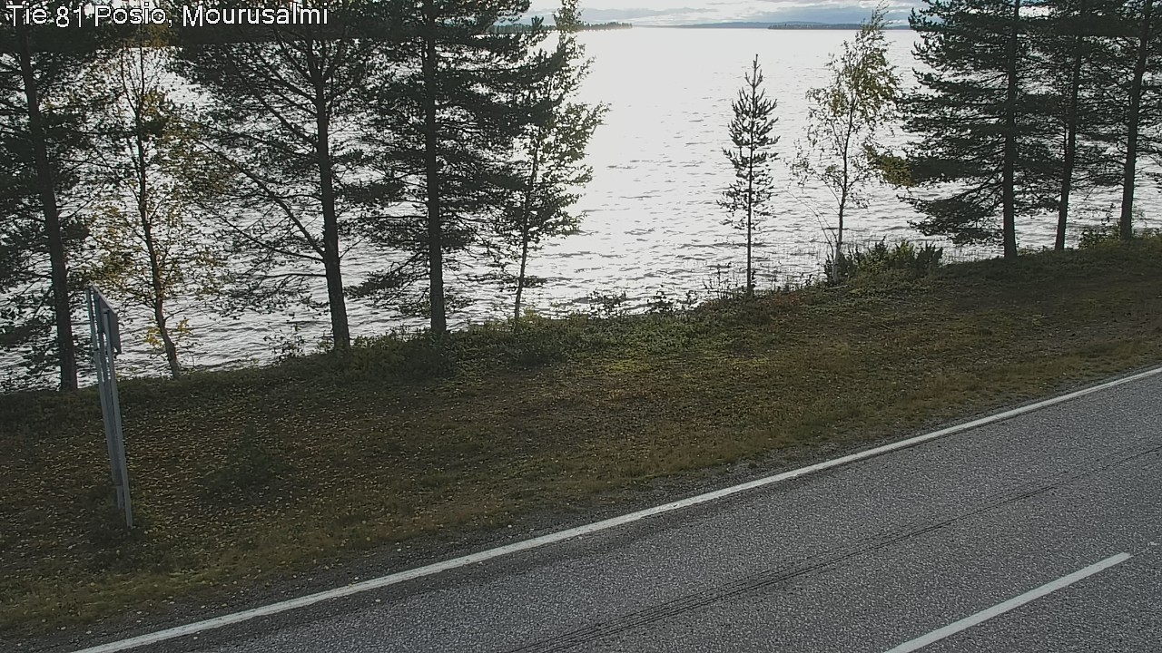 Kelikamerat Kuva Tie 81 Posio, Mourusalmi, Posio, Lappi