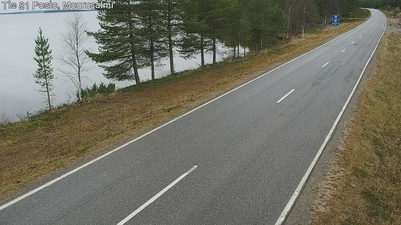 Kelikamerat Kuva Tie 81 Posio, Mourusalmi, Posio, Lappi