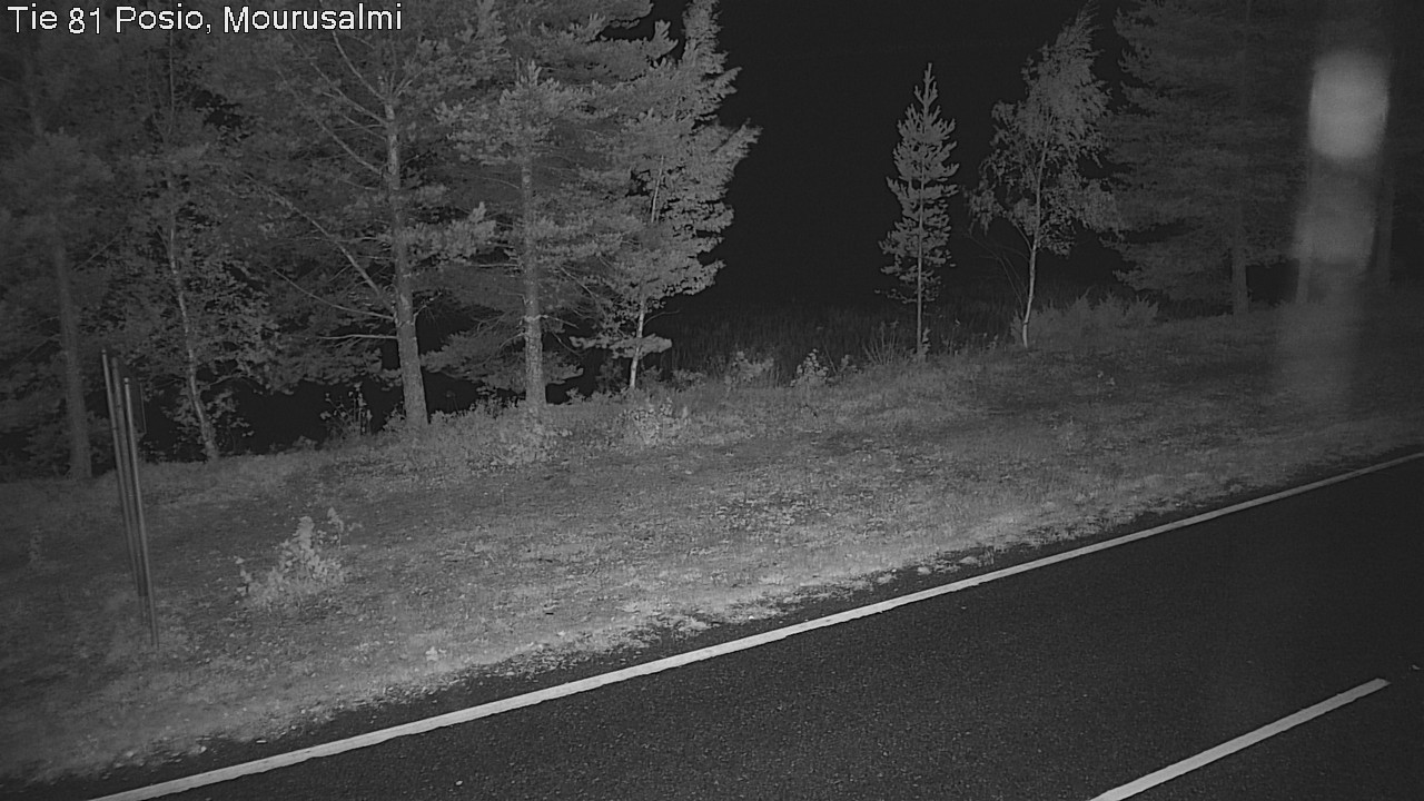 Kelikamerat Kuva Tie 81 Posio, Mourusalmi, Posio, Lappi