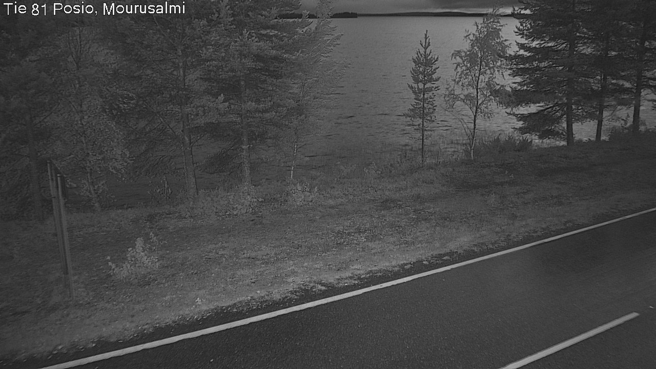 Kelikamerat Kuva Tie 81 Posio, Mourusalmi, Posio, Lappi