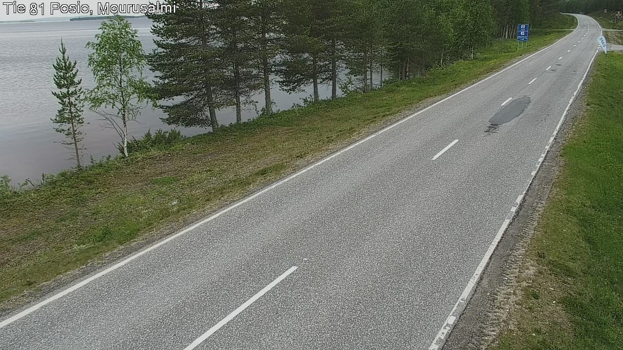Kelikamerat Kuva Tie 81 Posio, Mourusalmi, Posio, Lappi