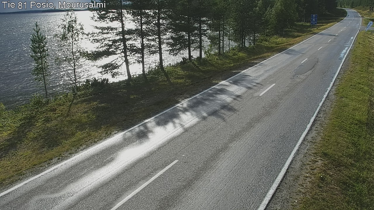 Kelikamerat Kuva Tie 81 Posio, Mourusalmi, Posio, Lappi