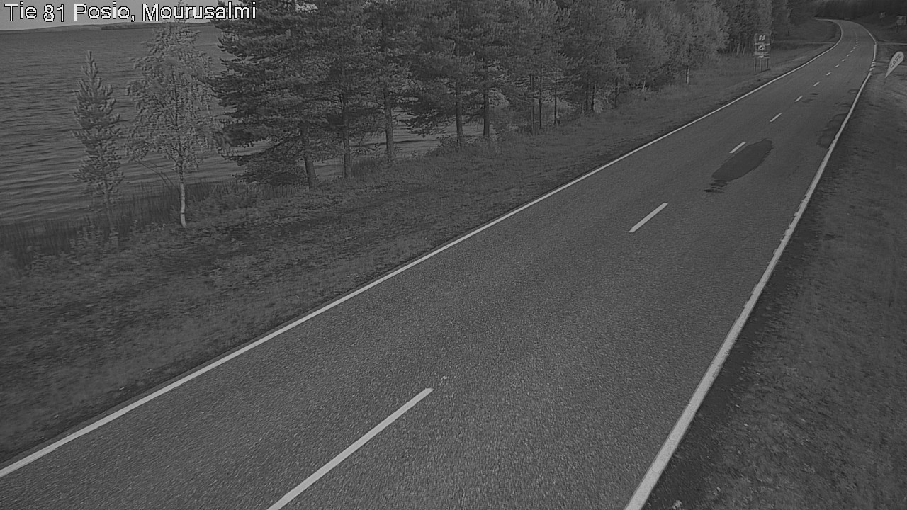 Kelikamerat Kuva Tie 81 Posio, Mourusalmi, Posio, Lappi
