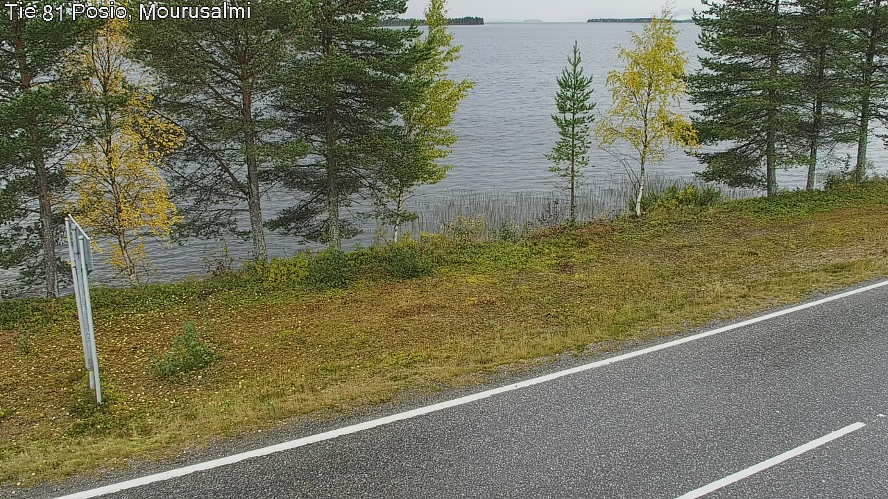 Kelikamerat Kuva Tie 81 Posio, Mourusalmi, Posio, Lappi