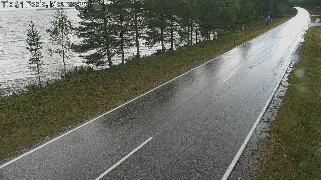 Kelikamerat Kuva Tie 81 Posio, Mourusalmi, Posio, Lappi