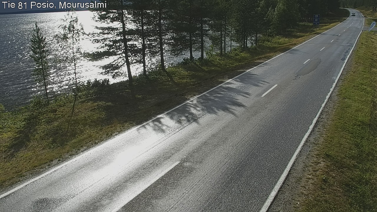 Kelikamerat Kuva Tie 81 Posio, Mourusalmi, Posio, Lappi