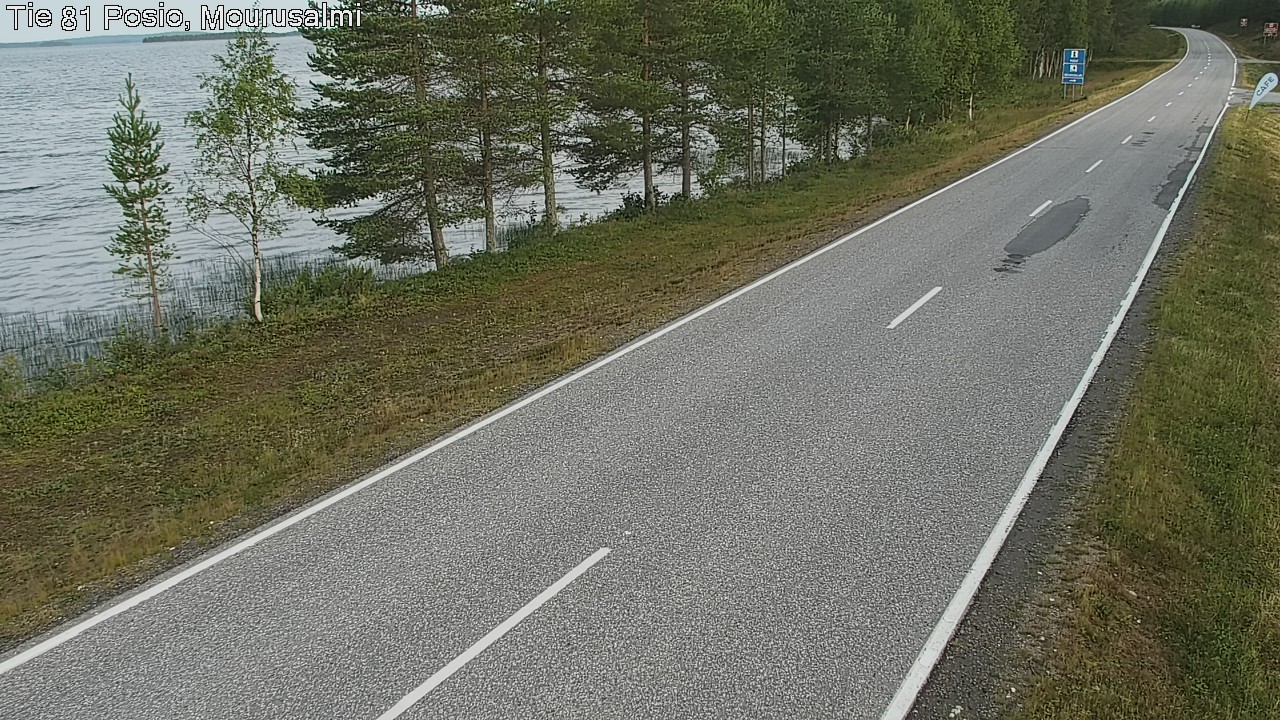 Kelikamerat Kuva Tie 81 Posio, Mourusalmi, Posio, Lappi