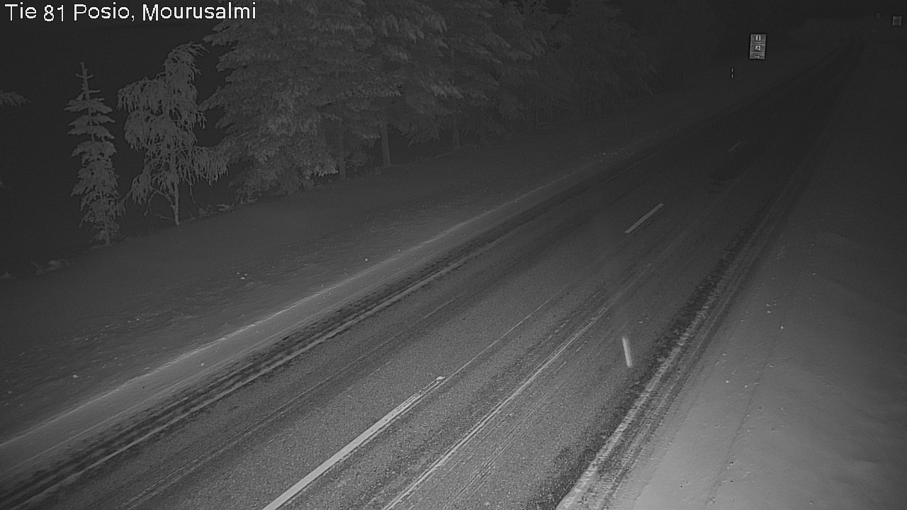 Kelikamerat Kuva Tie 81 Posio, Mourusalmi, Posio, Lappi