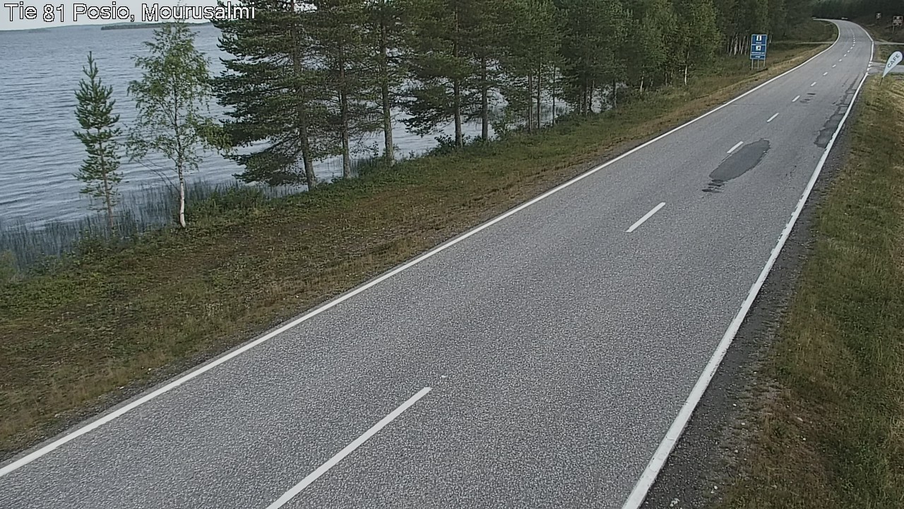 Kelikamerat Kuva Tie 81 Posio, Mourusalmi, Posio, Lappi