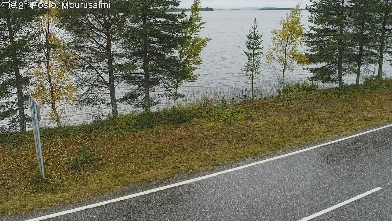 Kelikamerat Kuva Tie 81 Posio, Mourusalmi, Posio, Lappi