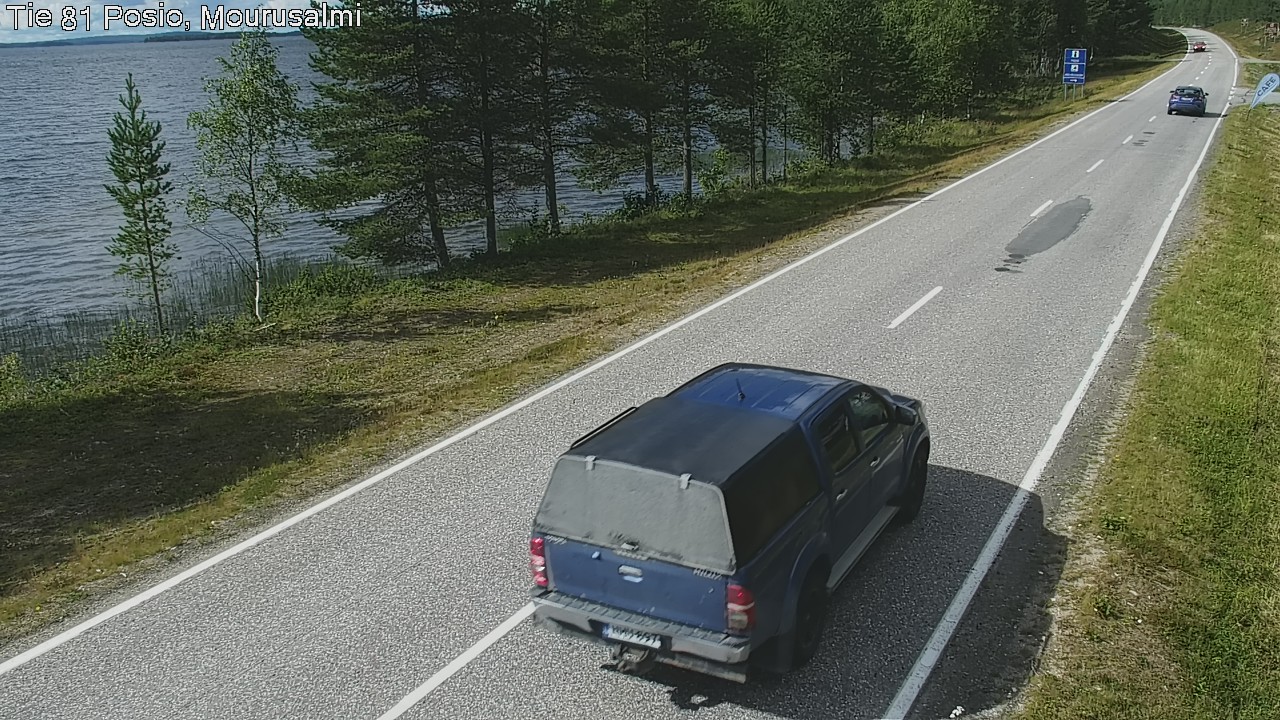 Weather Camera Image Väg 81 Posio, Mourusalmi, Posio, Lappi