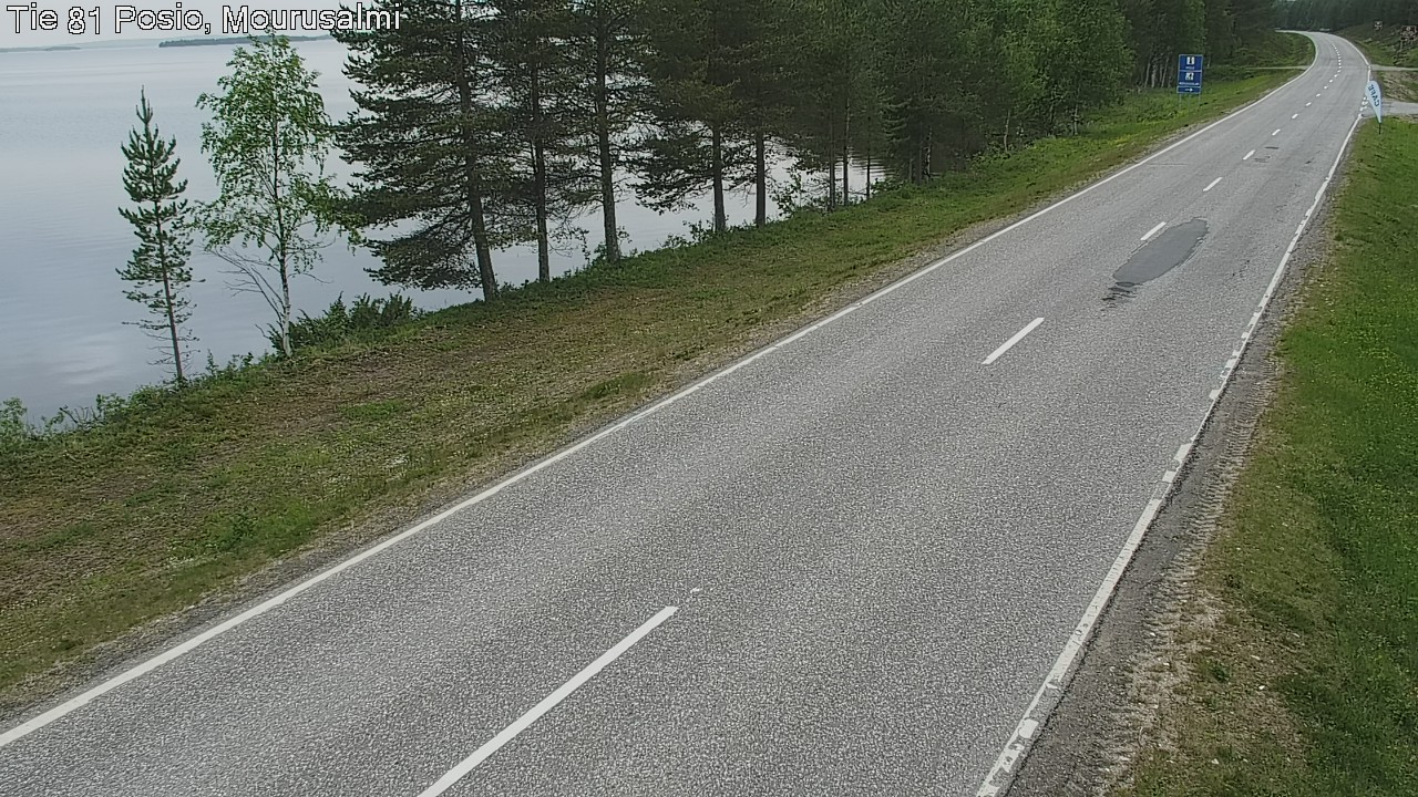 Kelikamerat Kuva Tie 81 Posio, Mourusalmi, Posio, Lappi