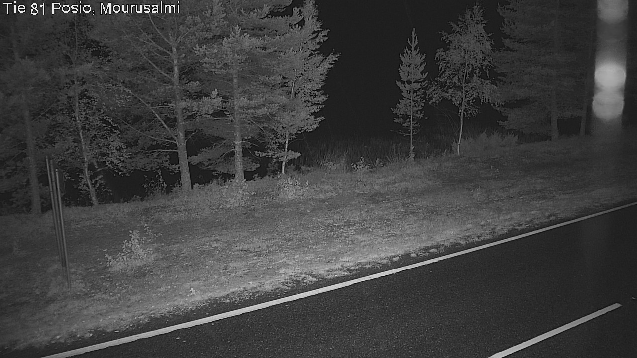 Kelikamerat Kuva Tie 81 Posio, Mourusalmi, Posio, Lappi