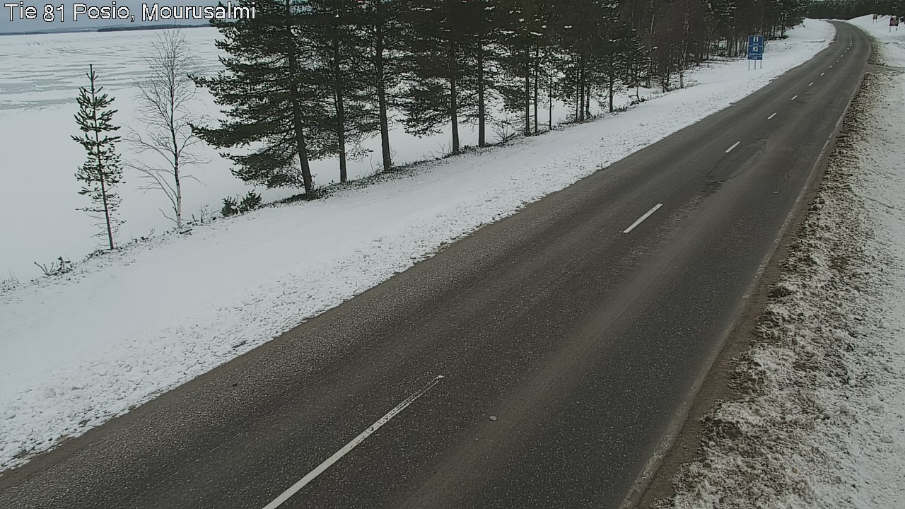 Kelikamerat Kuva Tie 81 Posio, Mourusalmi, Posio, Lappi