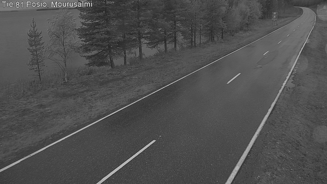 Kelikamerat Kuva Tie 81 Posio, Mourusalmi, Posio, Lappi