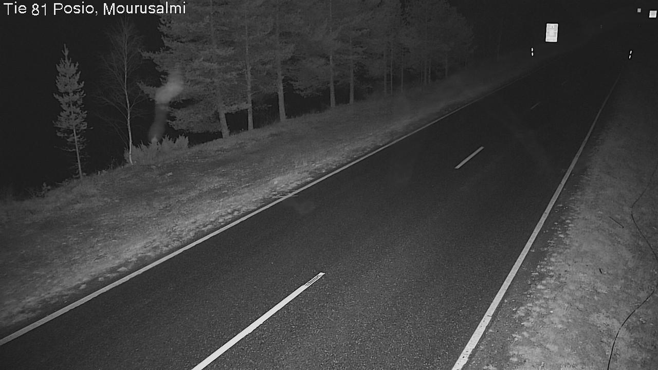 Kelikamerat Kuva Tie 81 Posio, Mourusalmi, Posio, Lappi
