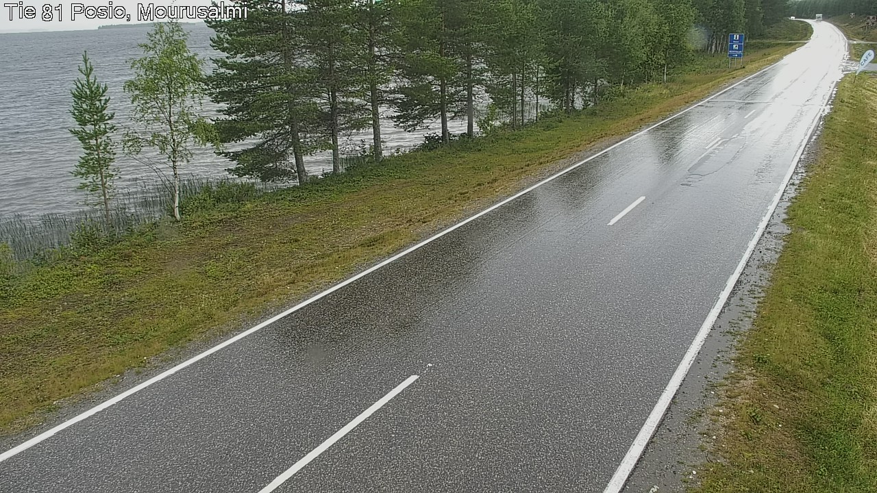 Kelikamerat Kuva Tie 81 Posio, Mourusalmi, Posio, Lappi
