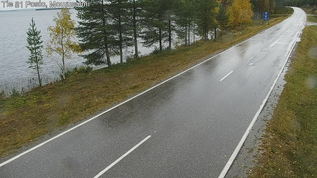 Weather Camera Image Väg 81 Posio, Mourusalmi, Posio, Lappi