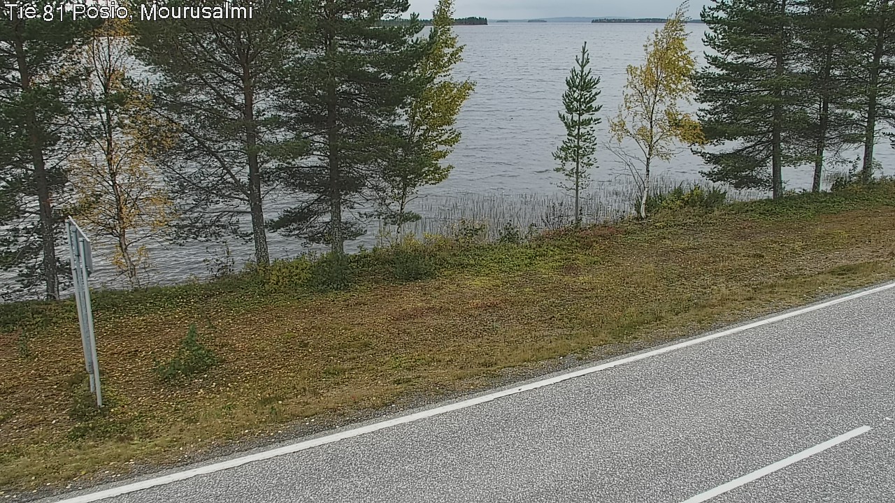 Kelikamerat Kuva Tie 81 Posio, Mourusalmi, Posio, Lappi