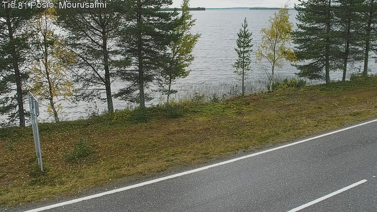 Kelikamerat Kuva Tie 81 Posio, Mourusalmi, Posio, Lappi