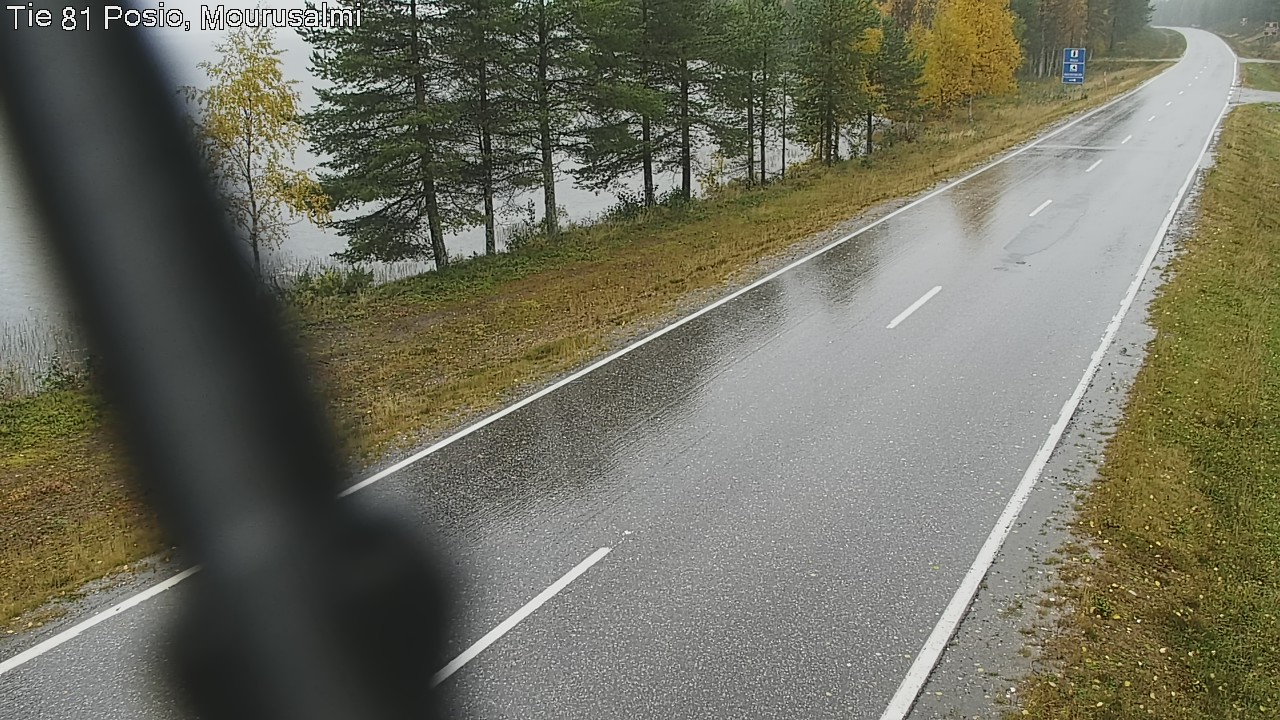 Weather Camera Image Road 81 Posio, Mourusalmi, Posio, Lappi