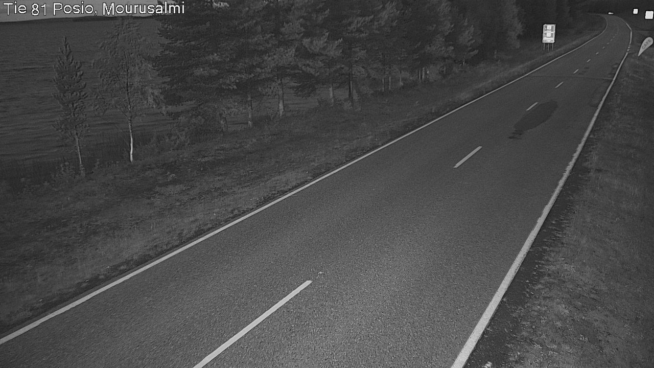 Kelikamerat Kuva Tie 81 Posio, Mourusalmi, Posio, Lappi