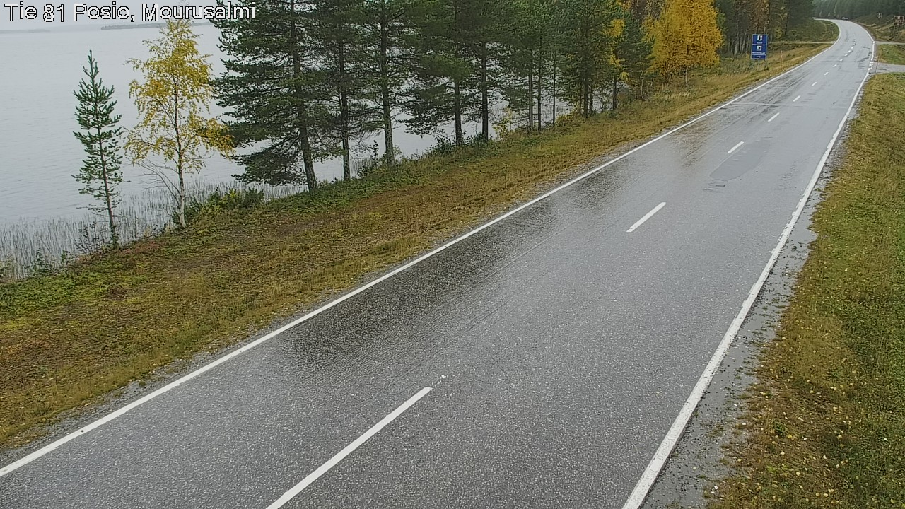 Weather Camera Image Väg 81 Posio, Mourusalmi, Posio, Lappi