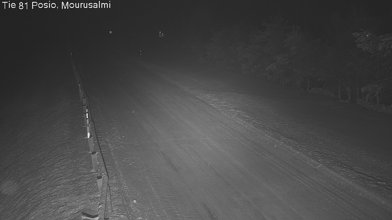 Weather Camera Image Väg 81 Posio, Mourusalmi, Posio, Lappi