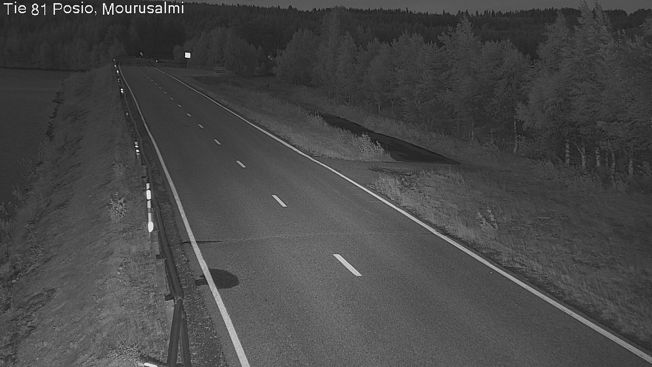 Kelikamerat Kuva Tie 81 Posio, Mourusalmi, Posio, Lappi