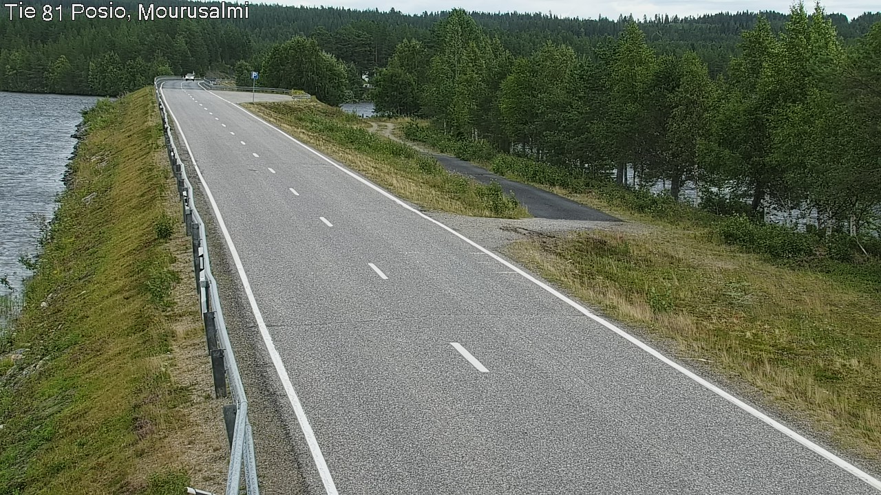 Kelikamerat Kuva Tie 81 Posio, Mourusalmi, Posio, Lappi