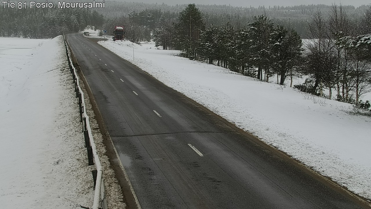 Kelikamerat Kuva Tie 81 Posio, Mourusalmi, Posio, Lappi