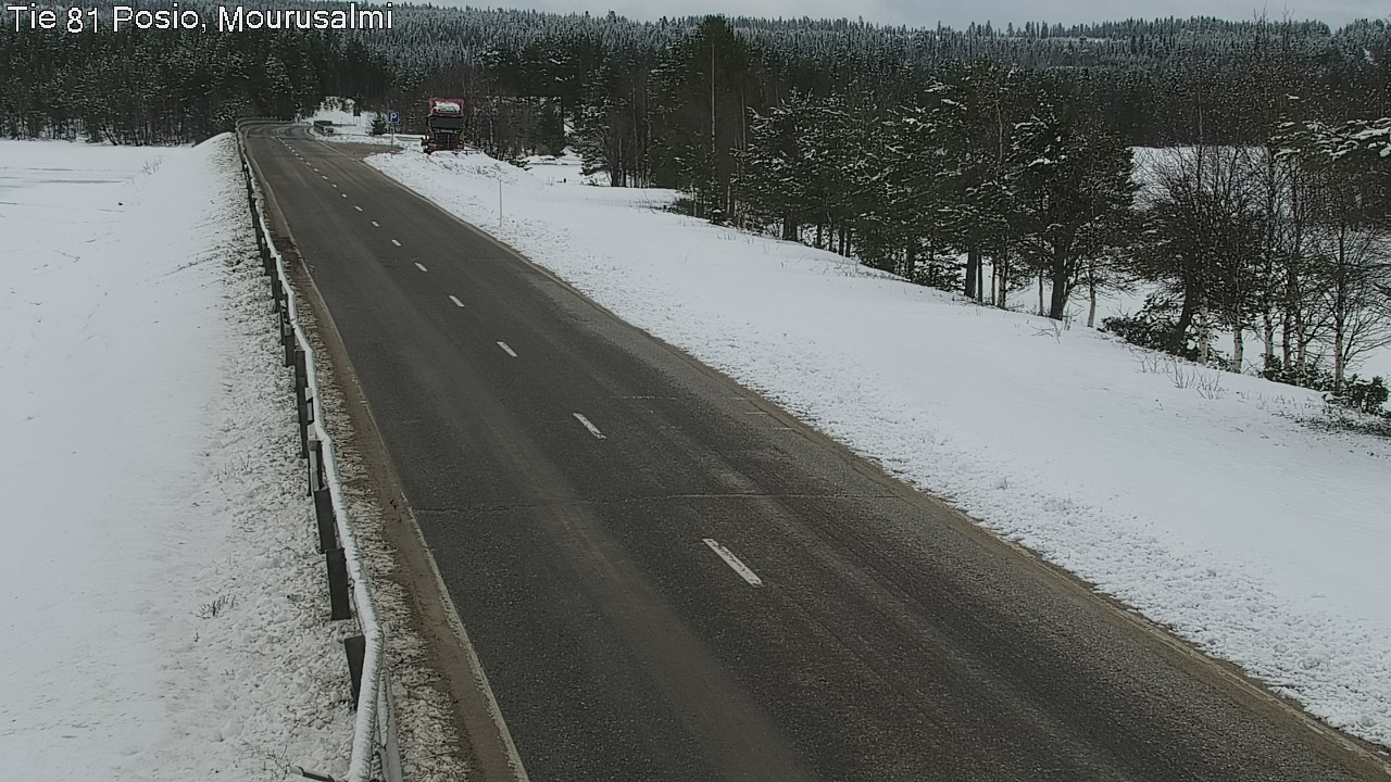 Kelikamerat Kuva Tie 81 Posio, Mourusalmi, Posio, Lappi