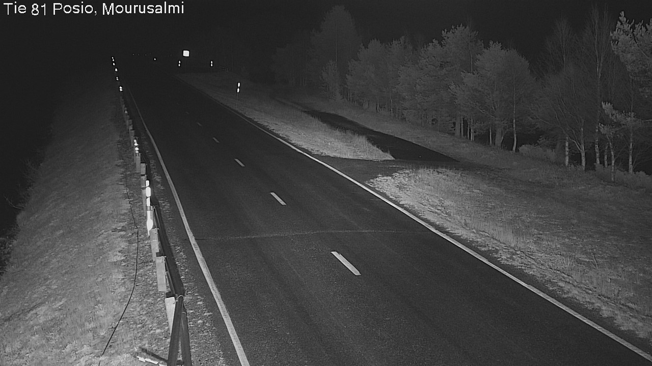 Kelikamerat Kuva Tie 81 Posio, Mourusalmi, Posio, Lappi