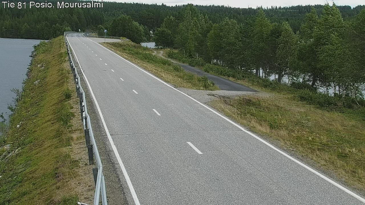 Kelikamerat Kuva Tie 81 Posio, Mourusalmi, Posio, Lappi