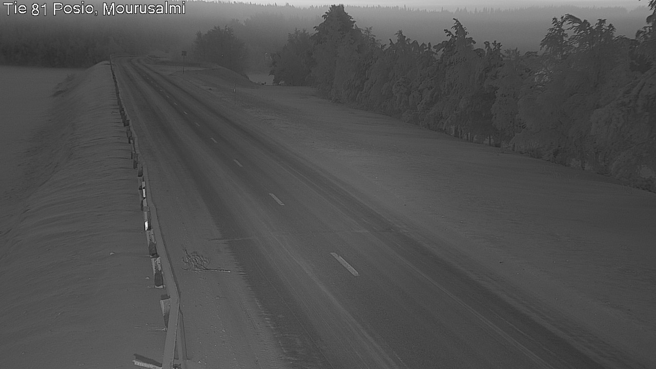 Kelikamerat Kuva Tie 81 Posio, Mourusalmi, Posio, Lappi