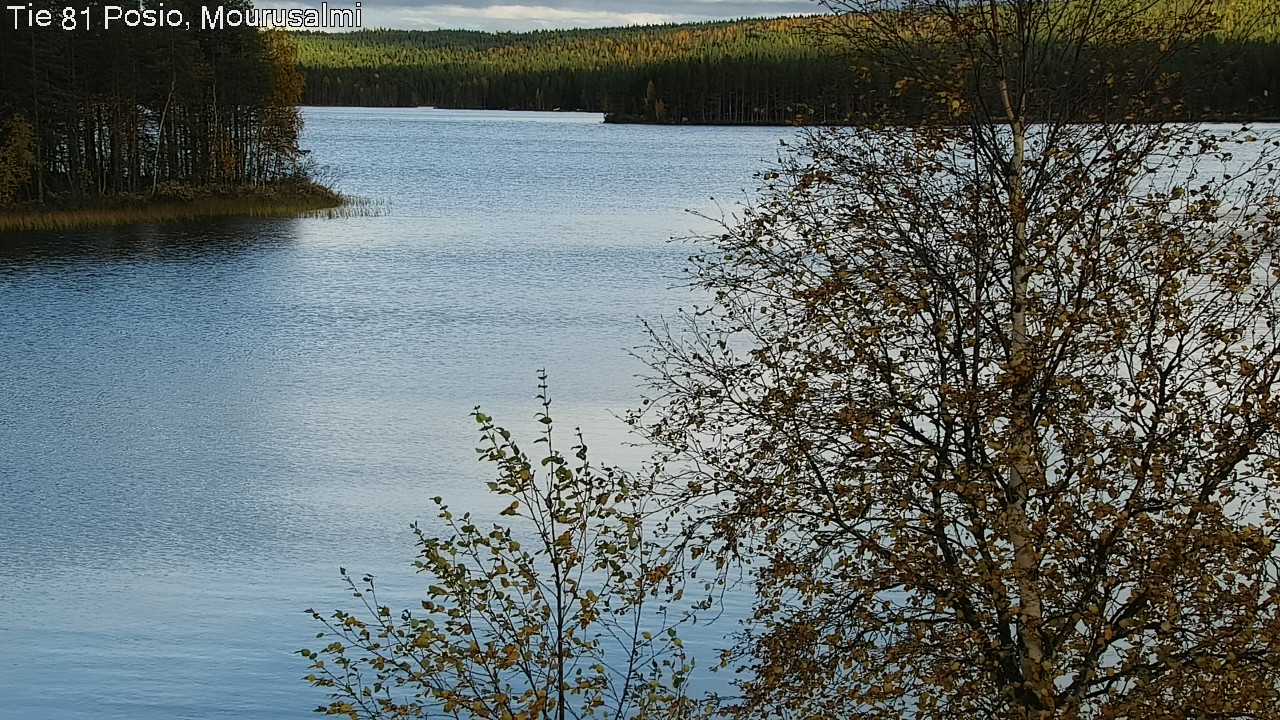 Kelikamerat Kuva Tie 81 Posio, Mourusalmi, Posio, Lappi
