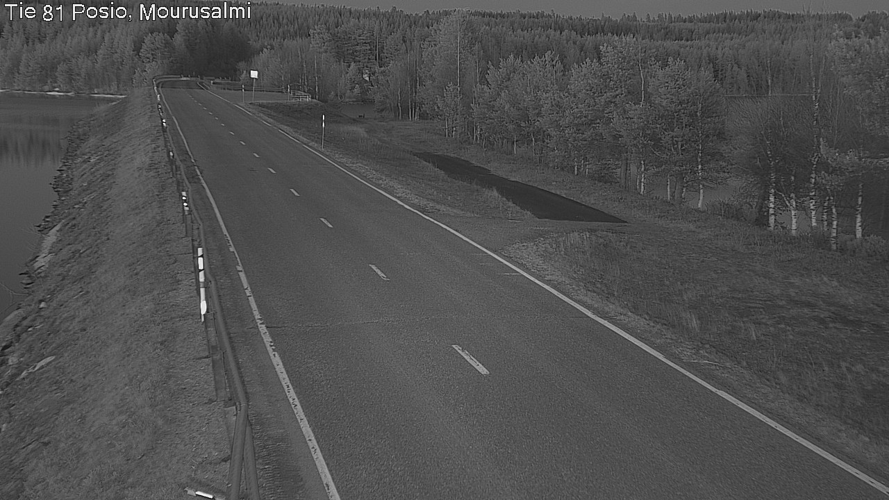 Kelikamerat Kuva Tie 81 Posio, Mourusalmi, Posio, Lappi