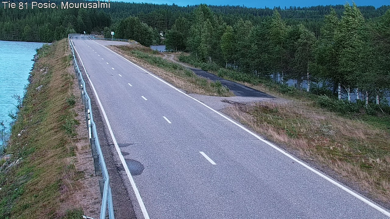 Kelikamerat Kuva Tie 81 Posio, Mourusalmi, Posio, Lappi