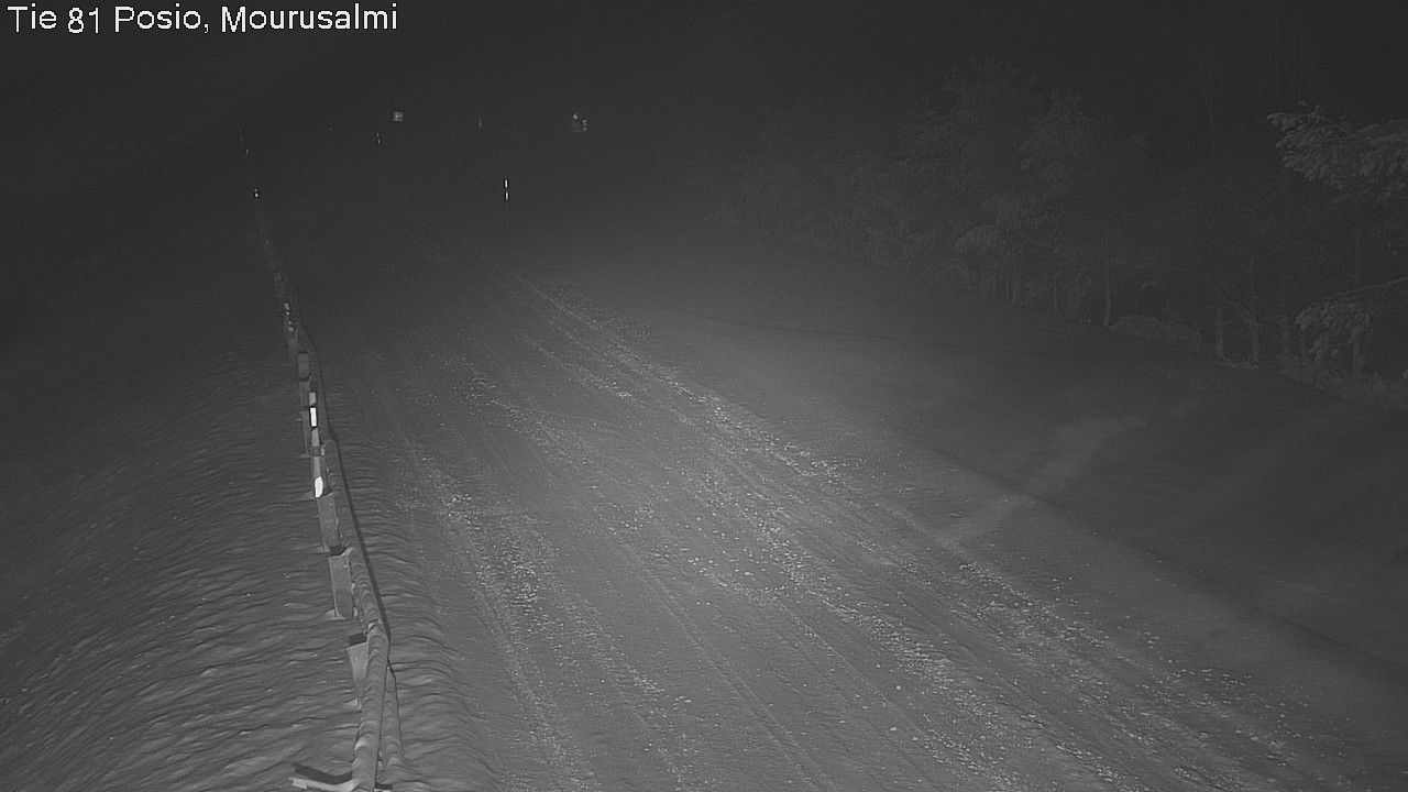 Weather Camera Image Väg 81 Posio, Mourusalmi, Posio, Lappi