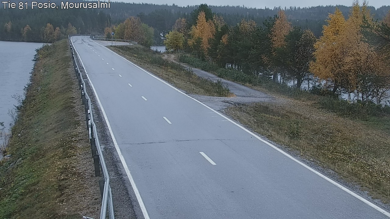 Kelikamerat Kuva Tie 81 Posio, Mourusalmi, Posio, Lappi