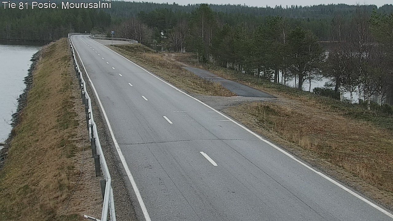 Kelikamerat Kuva Tie 81 Posio, Mourusalmi, Posio, Lappi